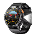 For Android Ios New AMOLED Smart Watch Men with Flashlight Sports Waterproof Fitness Tracker Bluetooth Call Smartwatch Man+Box